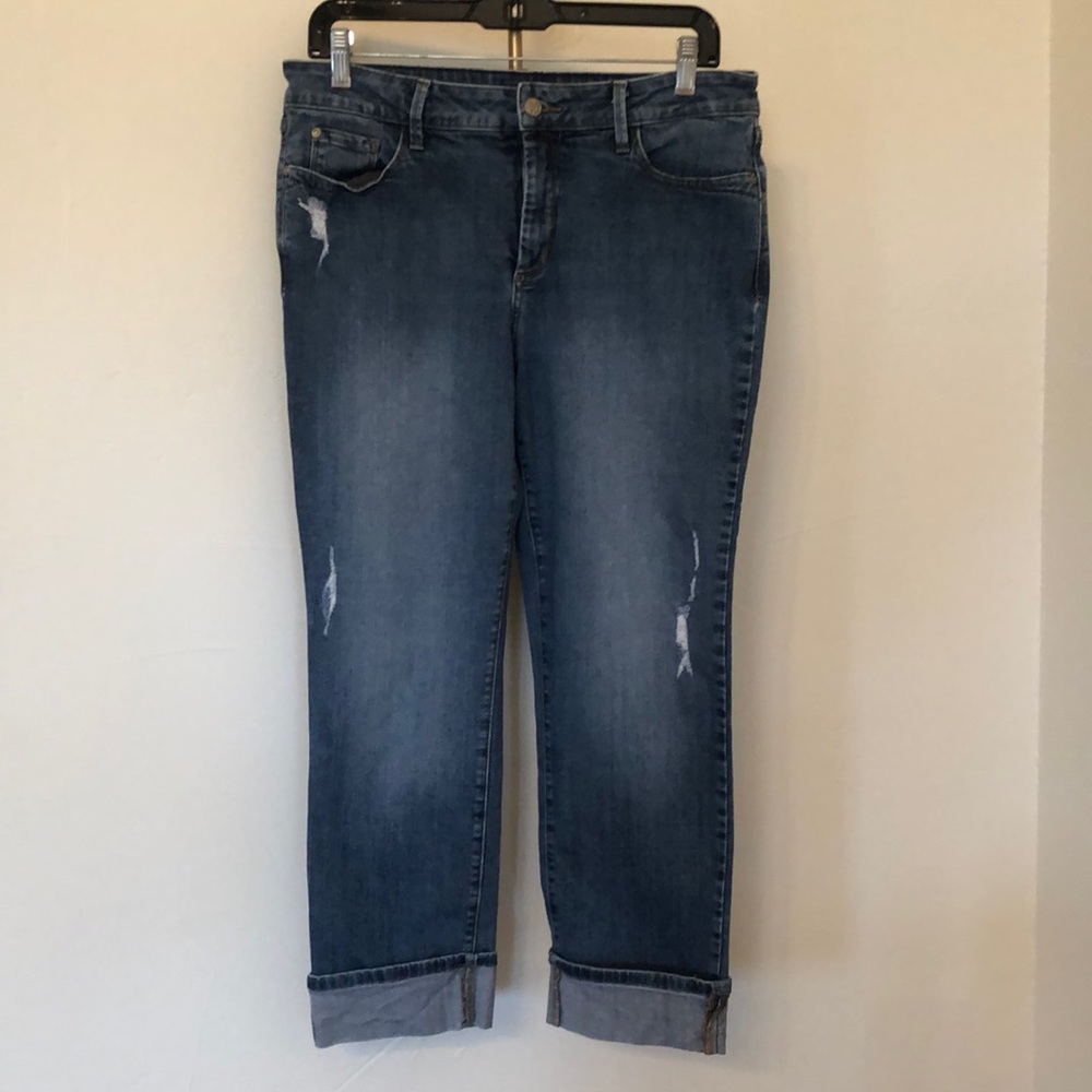 NYDJ Boyfriend Capri Jeans